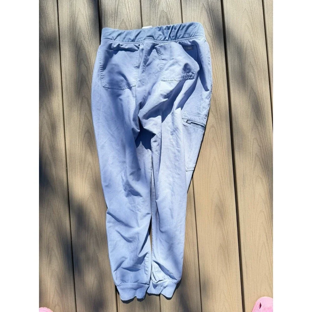 FIGS Technical Collection Light Blue Women's Scrubs Pants Size M